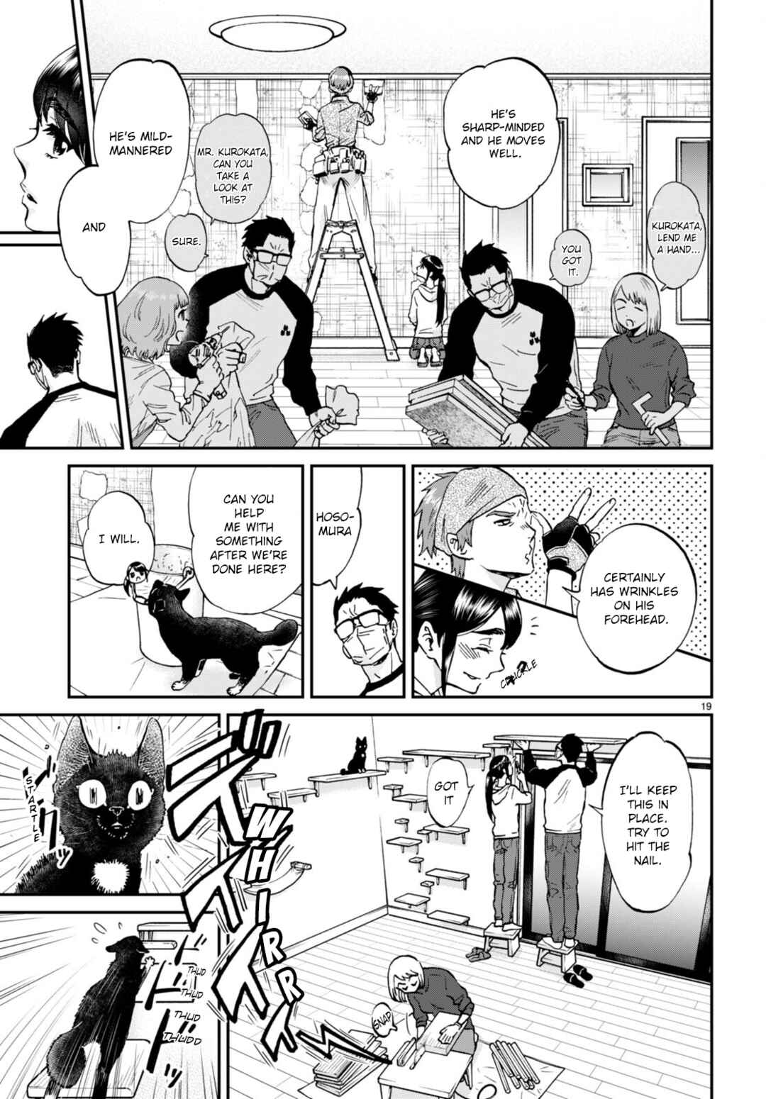 Page 19 Chapter 13 Hosomura-san and the Cats Snack