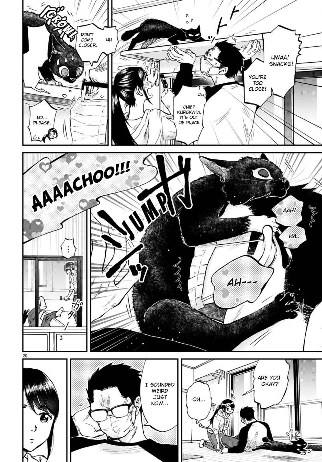 Page 20 Chapter 13 Hosomura-san and the Cats Snack