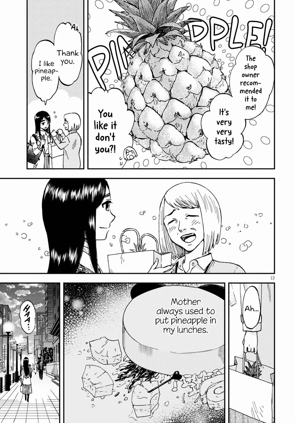 Page 13 Chapter 3 Hosomura-san and the Cats Snack
