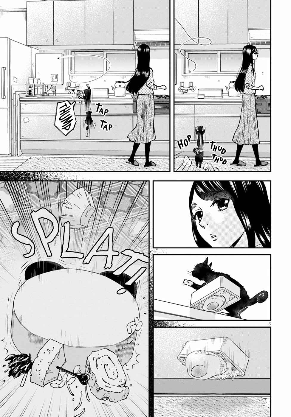 Page 3 Chapter 3 Hosomura-san and the Cats Snack