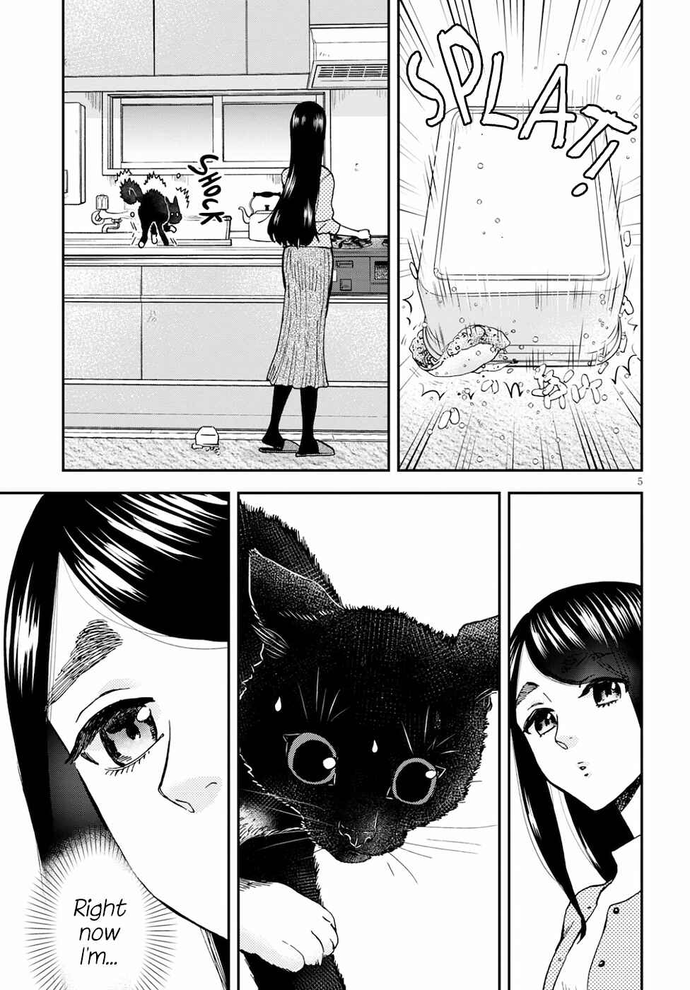 Page 5 Chapter 3 Hosomura-san and the Cats Snack
