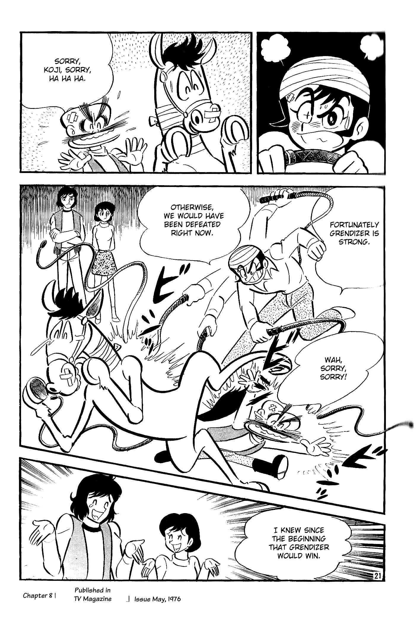 Page 22 Chapter 8 UFO Robo Grendizer (Okazaki Yuu)