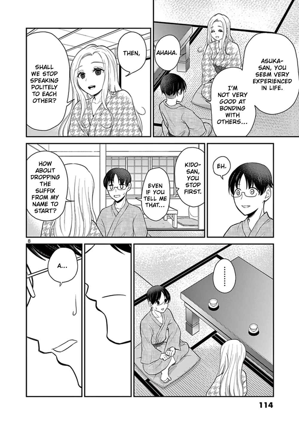 Page 8 Chapter 42 Otoko no Ko Tsuma