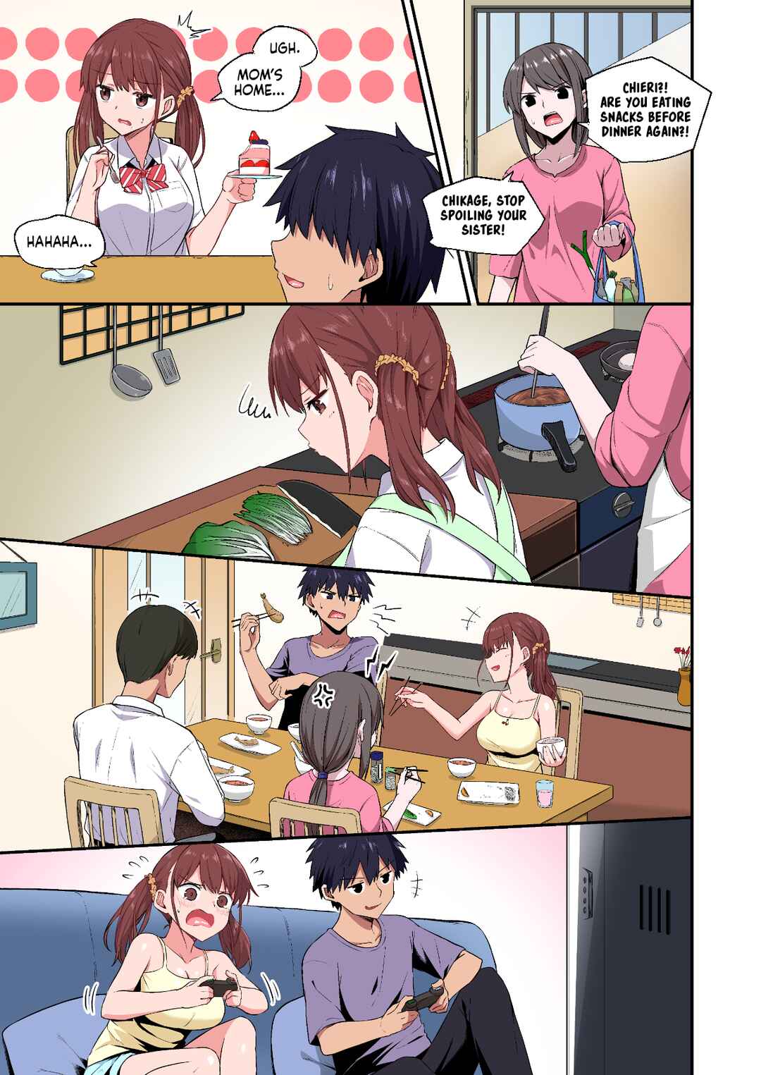 Page 8 Chapter Unknown_f589 Wagamama Imouto Onaho-ka Keikaku ~Neru Imouto o Kaihatsu Choukyou~ (Official Colored)
