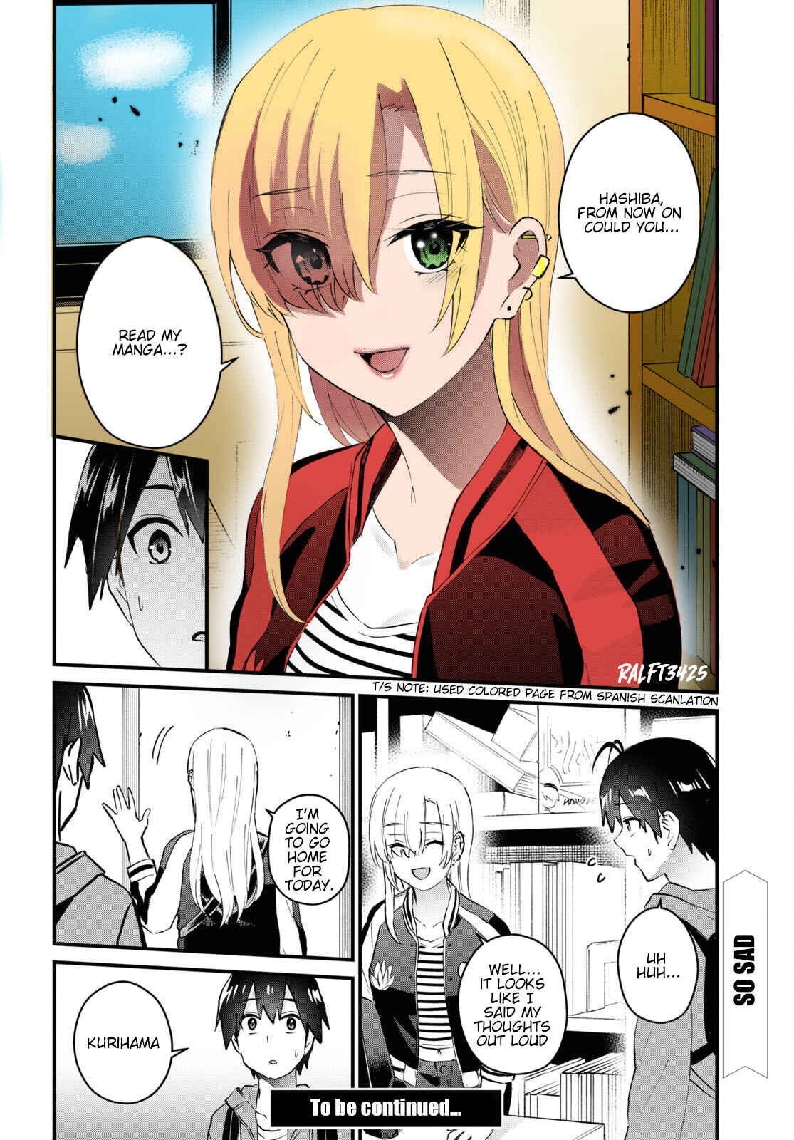 Page 15 Chapter 140 Hajimete no Gal