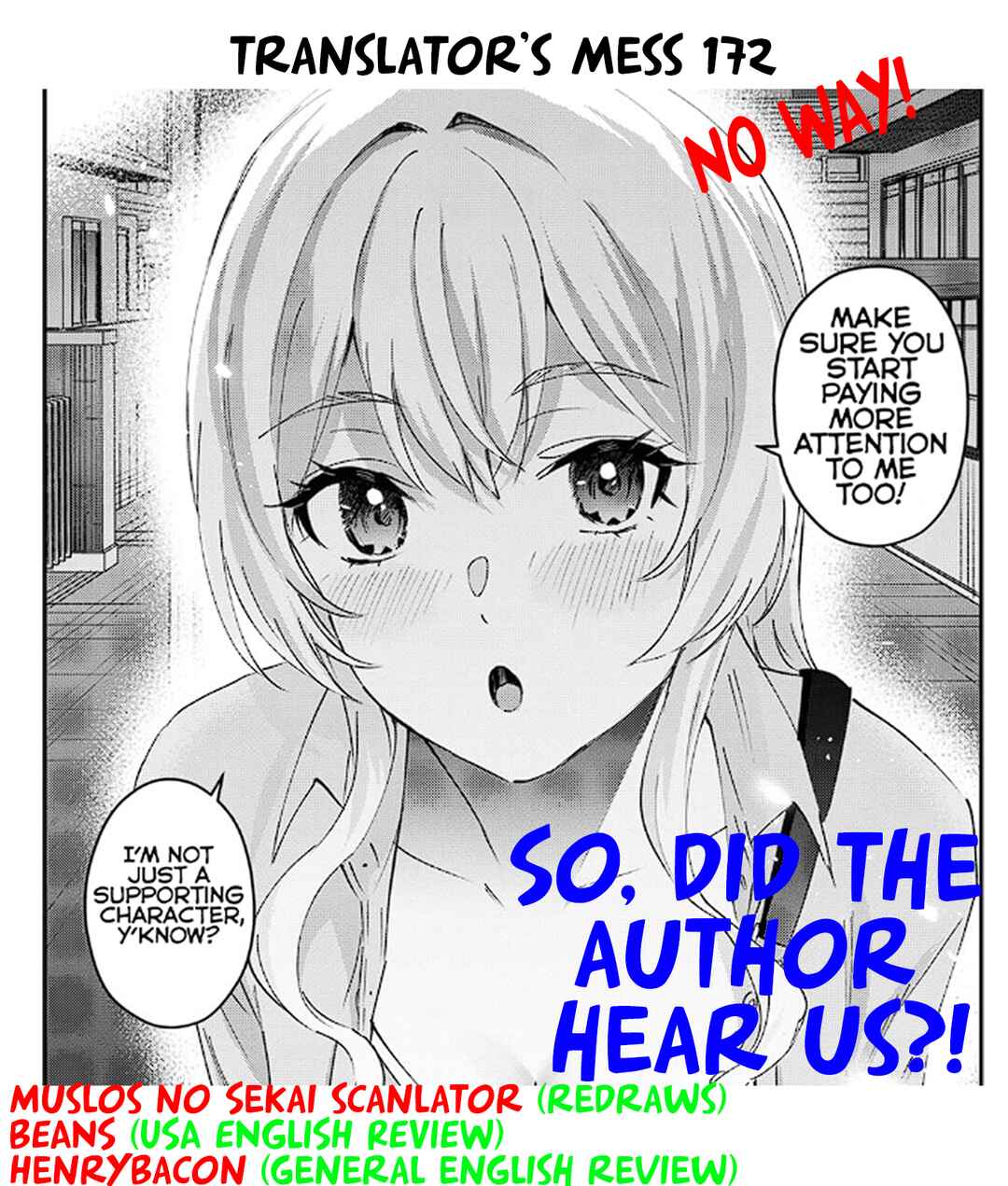 Page 13 Chapter 172 Hajimete no Gal
