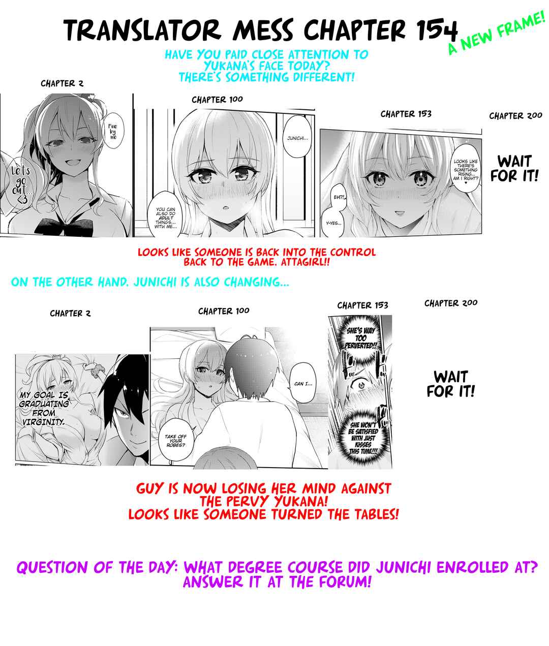 Page 18 Chapter 154 Hajimete no Gal