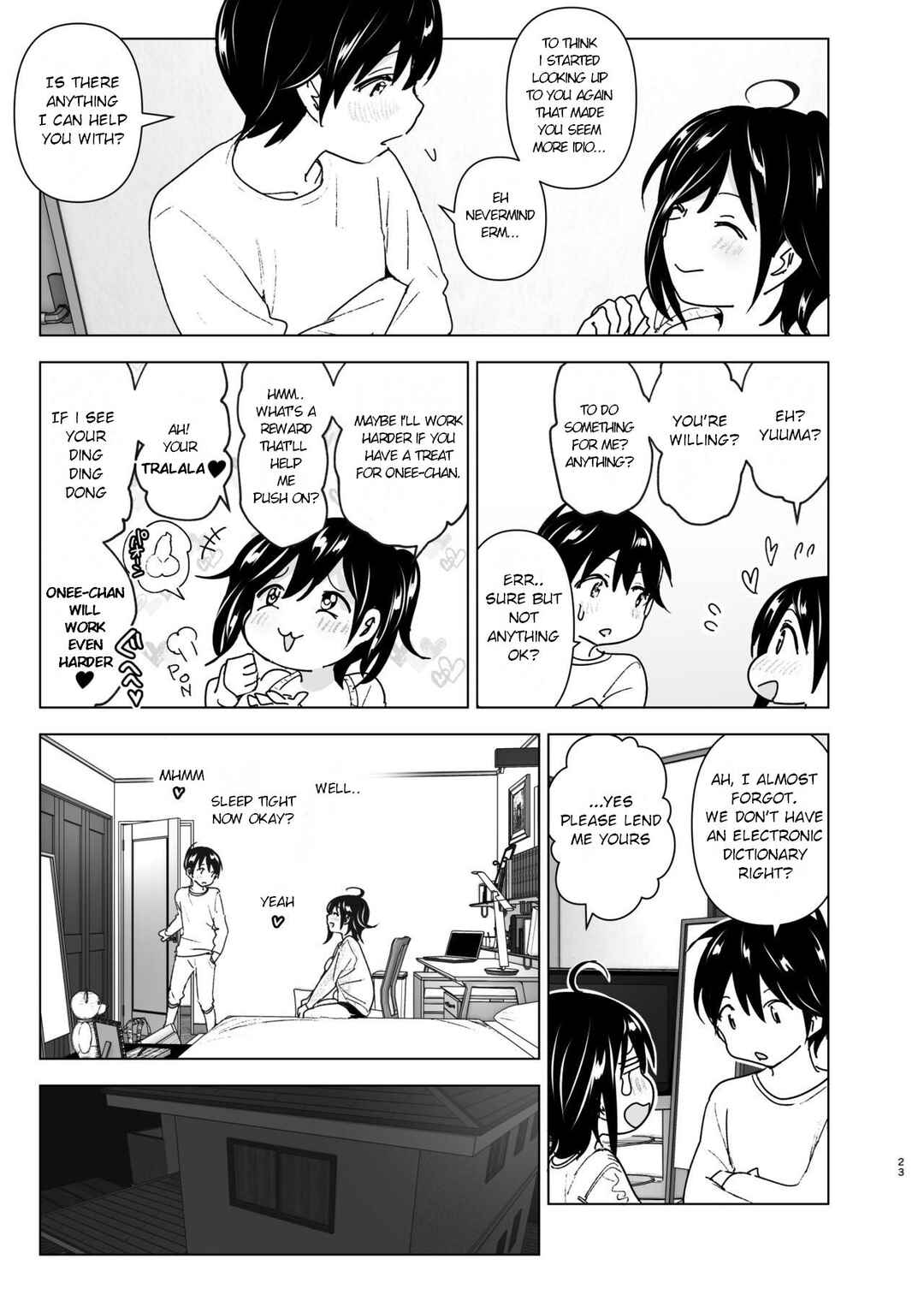 Page 22 Chapter 1 Onei-chan to Guchi o Kiite Ageru Otouto no Hanashi - Tales of Onei-chan Oto-to