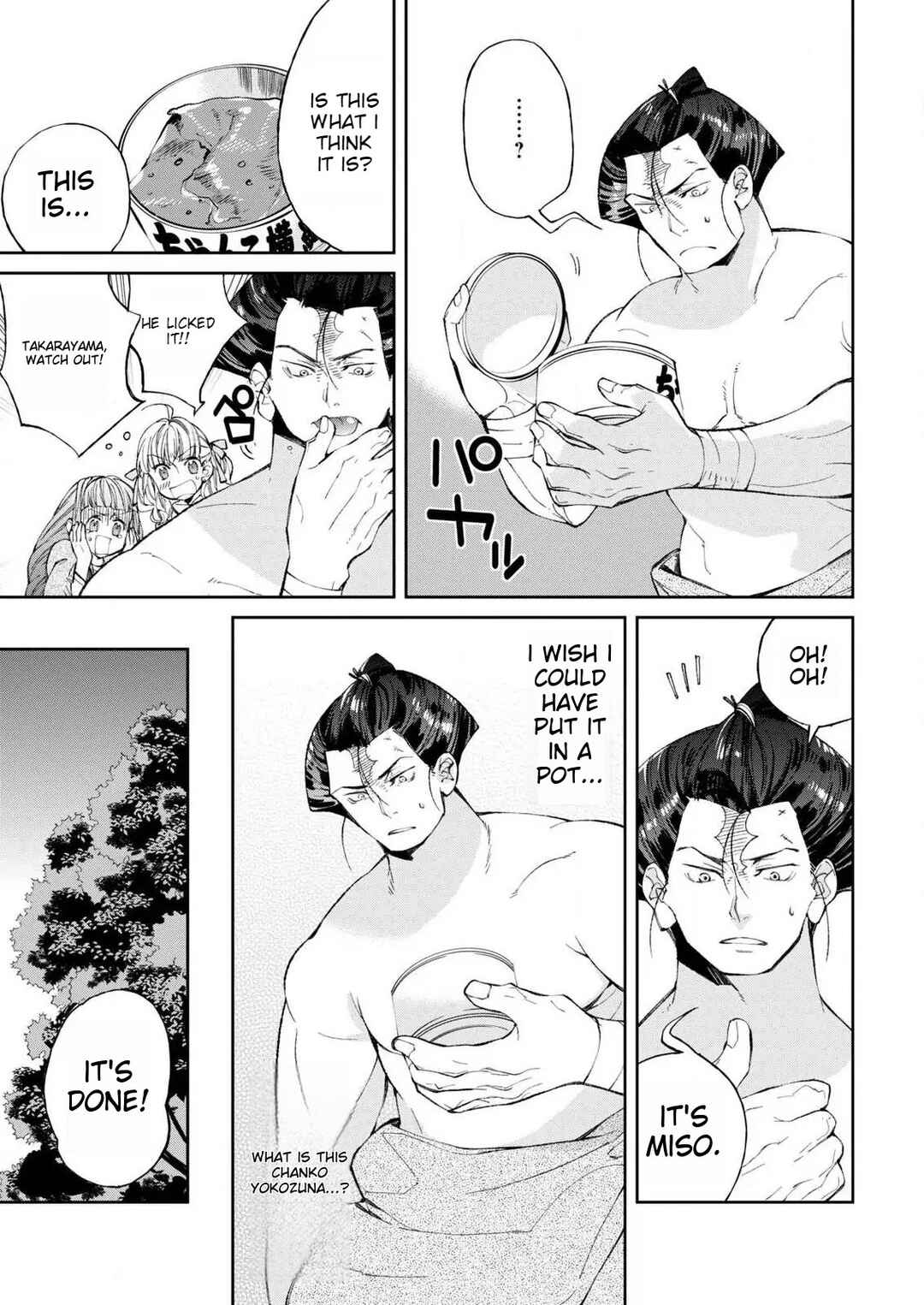 Page 40 Chapter 1 Isekai Chanko was summoned right in front of Yokozuna.