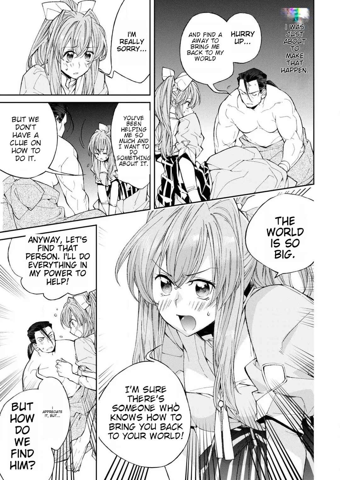 Page 48 Chapter 1 Isekai Chanko was summoned right in front of Yokozuna.