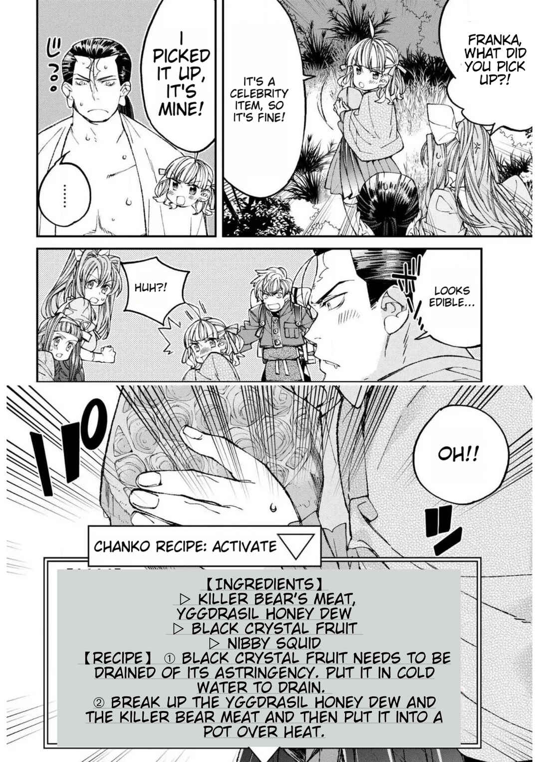 Page 27 Chapter 2 Isekai Chanko was summoned right in front of Yokozuna.