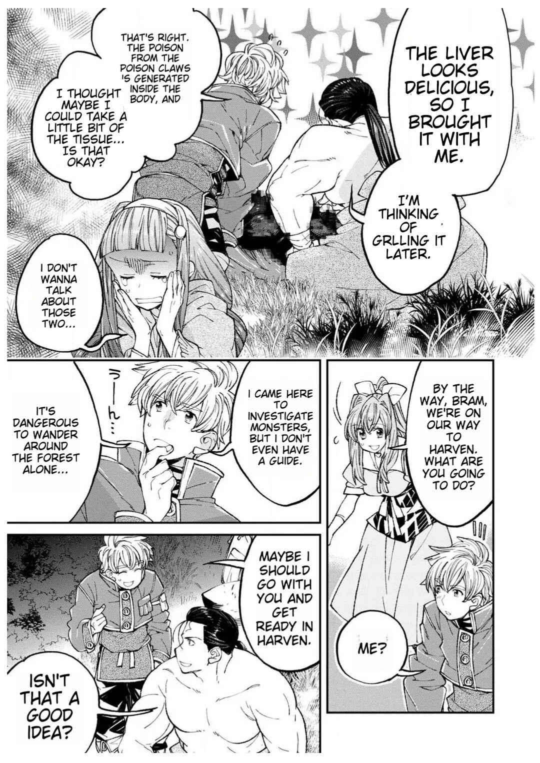 Page 36 Chapter 2 Isekai Chanko was summoned right in front of Yokozuna.