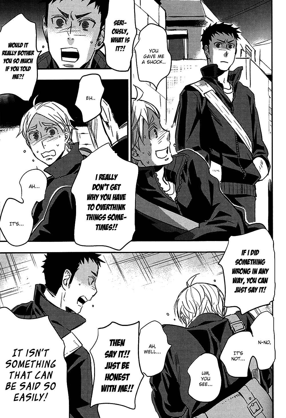 Page 13 Chapter Unknown_f767 Haikyu!! - Hey You! What Can I Do? (Doujinshi)