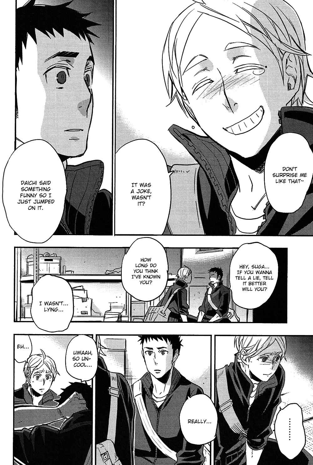 Page 26 Chapter Unknown_f767 Haikyu!! - Hey You! What Can I Do? (Doujinshi)