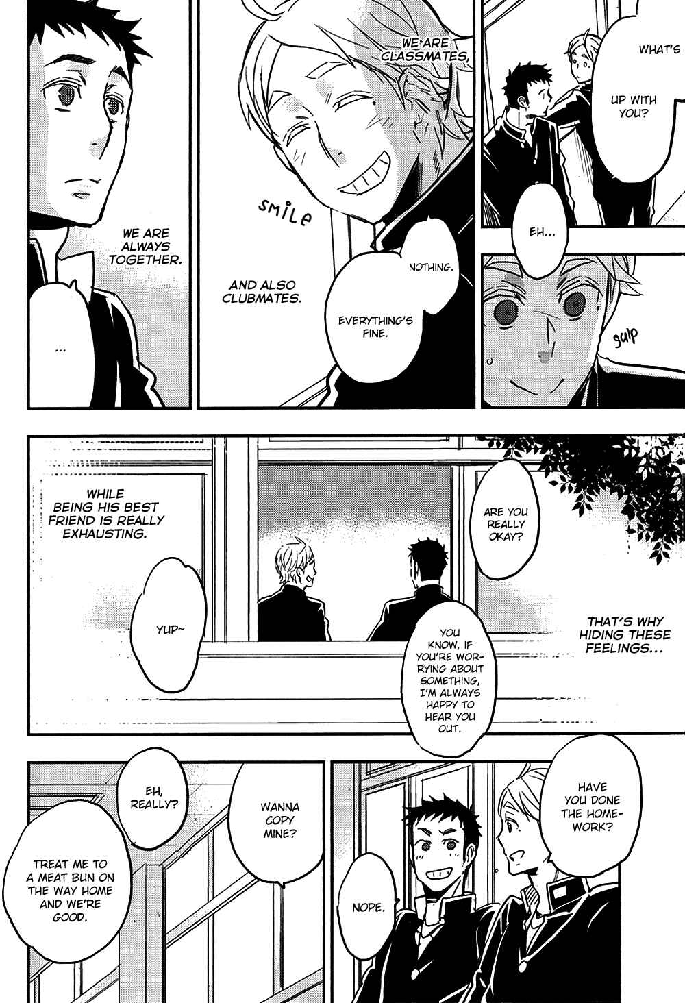 Page 3 Chapter Unknown_f767 Haikyu!! - Hey You! What Can I Do? (Doujinshi)