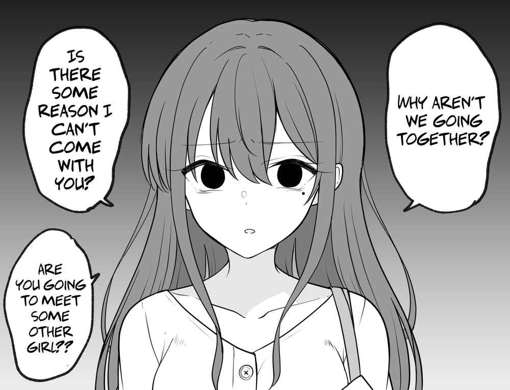 Page 3 Chapter 7 A Girl Who Seems Like a Yandere but Isnt Actually Yandere, but Is a Little Bit Yandere