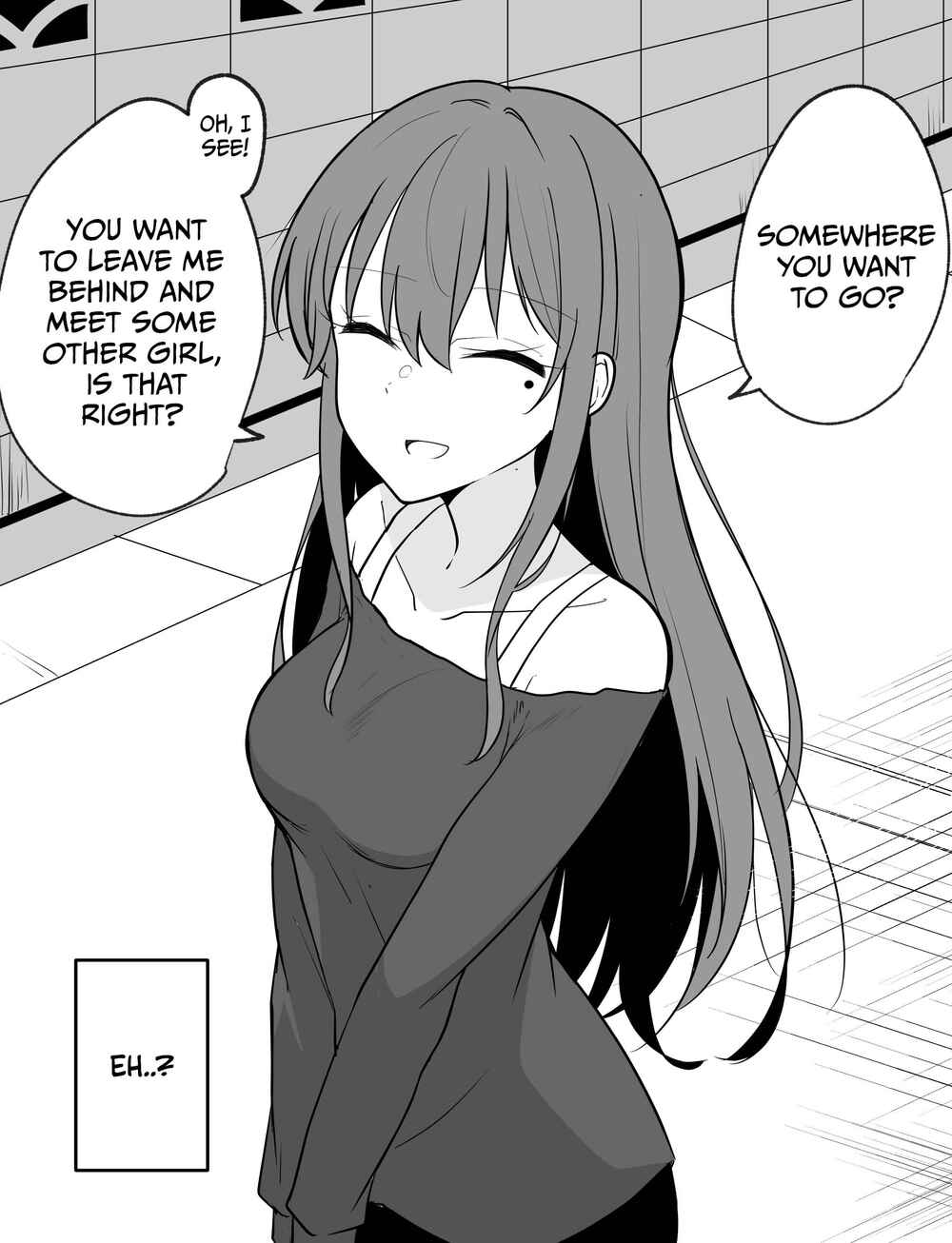 Page 2 Chapter 6 A Girl Who Seems Like a Yandere but Isnt Actually Yandere, but Is a Little Bit Yandere