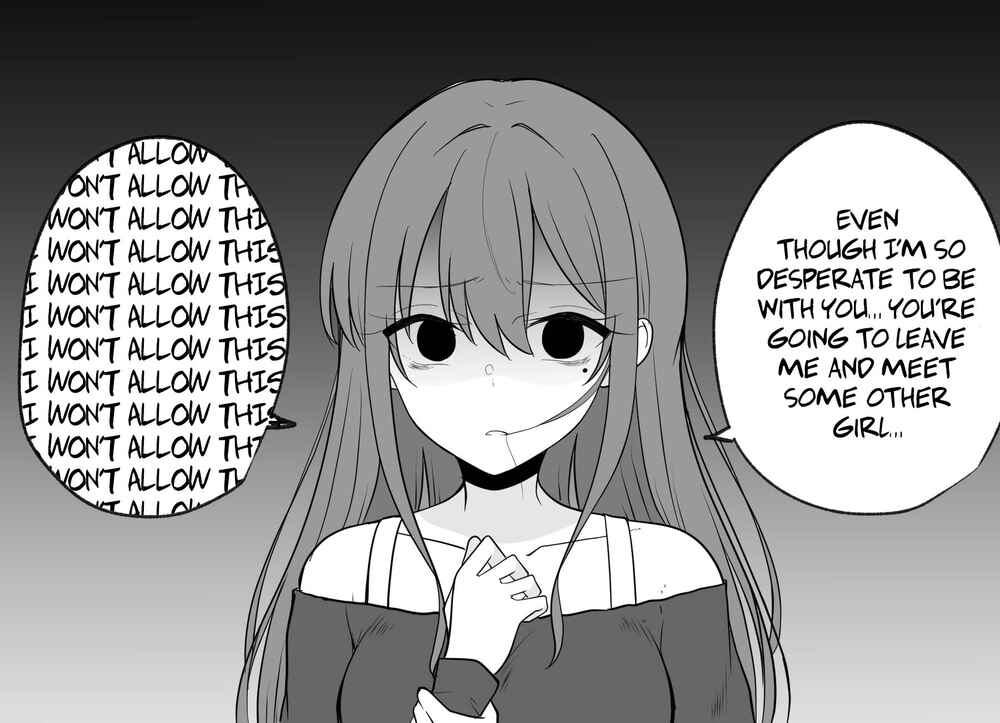 Page 3 Chapter 6 A Girl Who Seems Like a Yandere but Isnt Actually Yandere, but Is a Little Bit Yandere