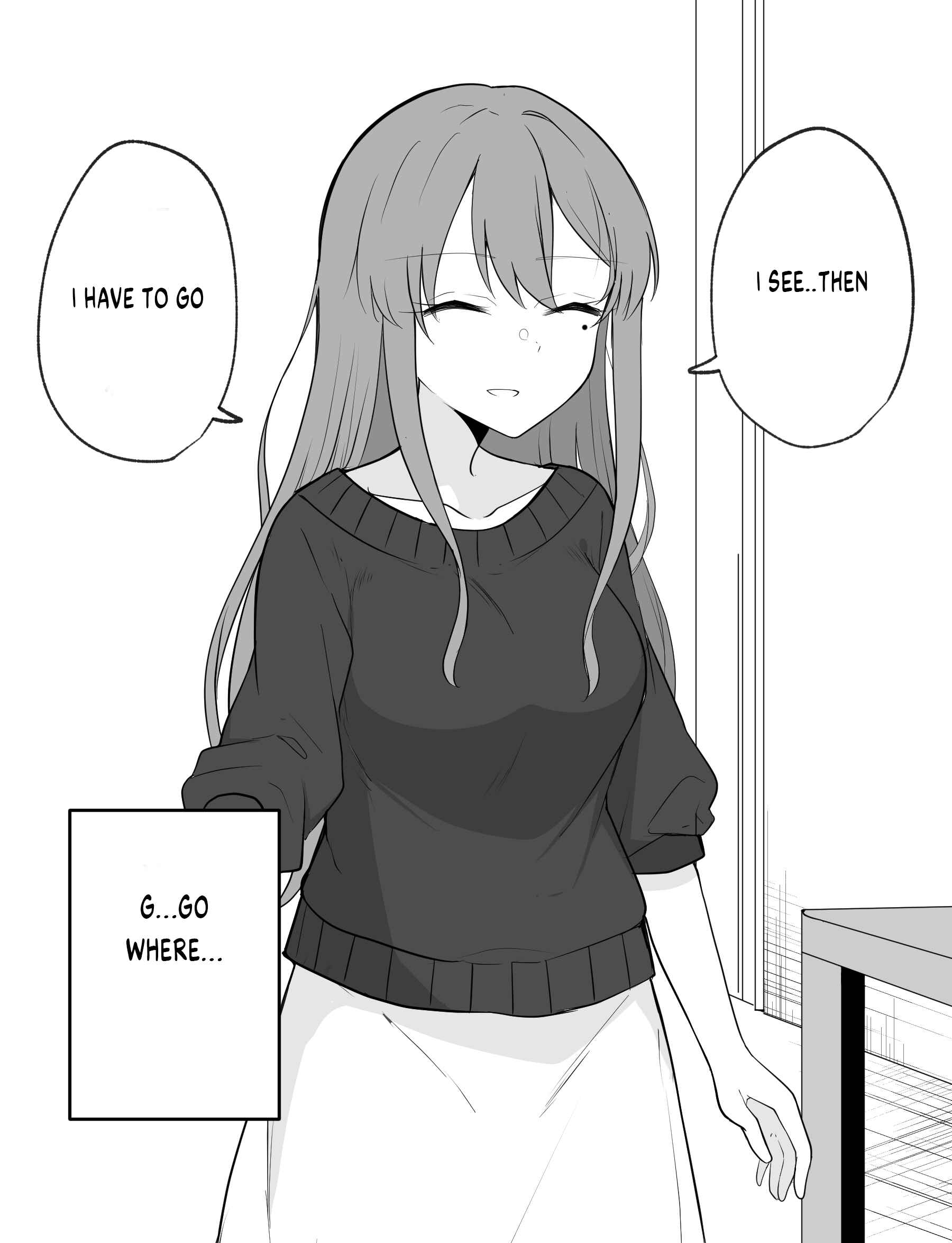 Page 2 Chapter 2 A Girl Who Seems Like a Yandere but Isnt Actually Yandere, but Is a Little Bit Yandere