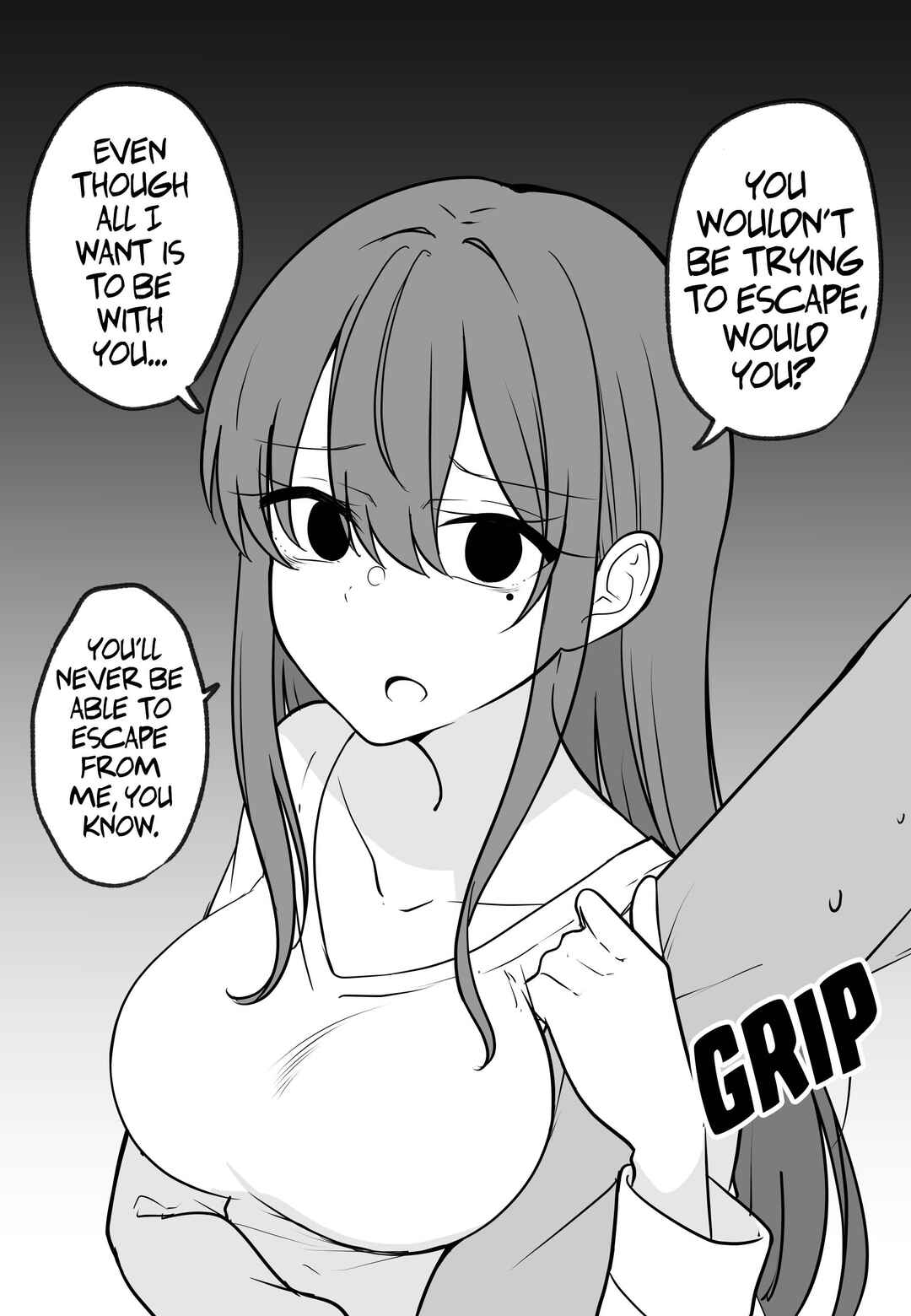 Page 3 Chapter 9 A Girl Who Seems Like a Yandere but Isnt Actually Yandere, but Is a Little Bit Yandere
