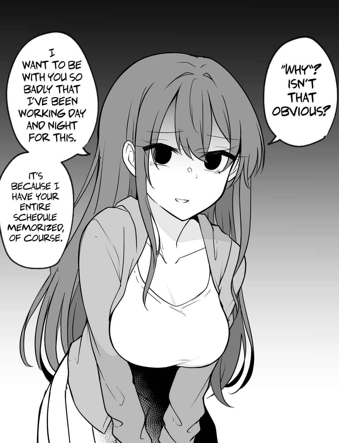 Page 3 Chapter 8 A Girl Who Seems Like a Yandere but Isnt Actually Yandere, but Is a Little Bit Yandere