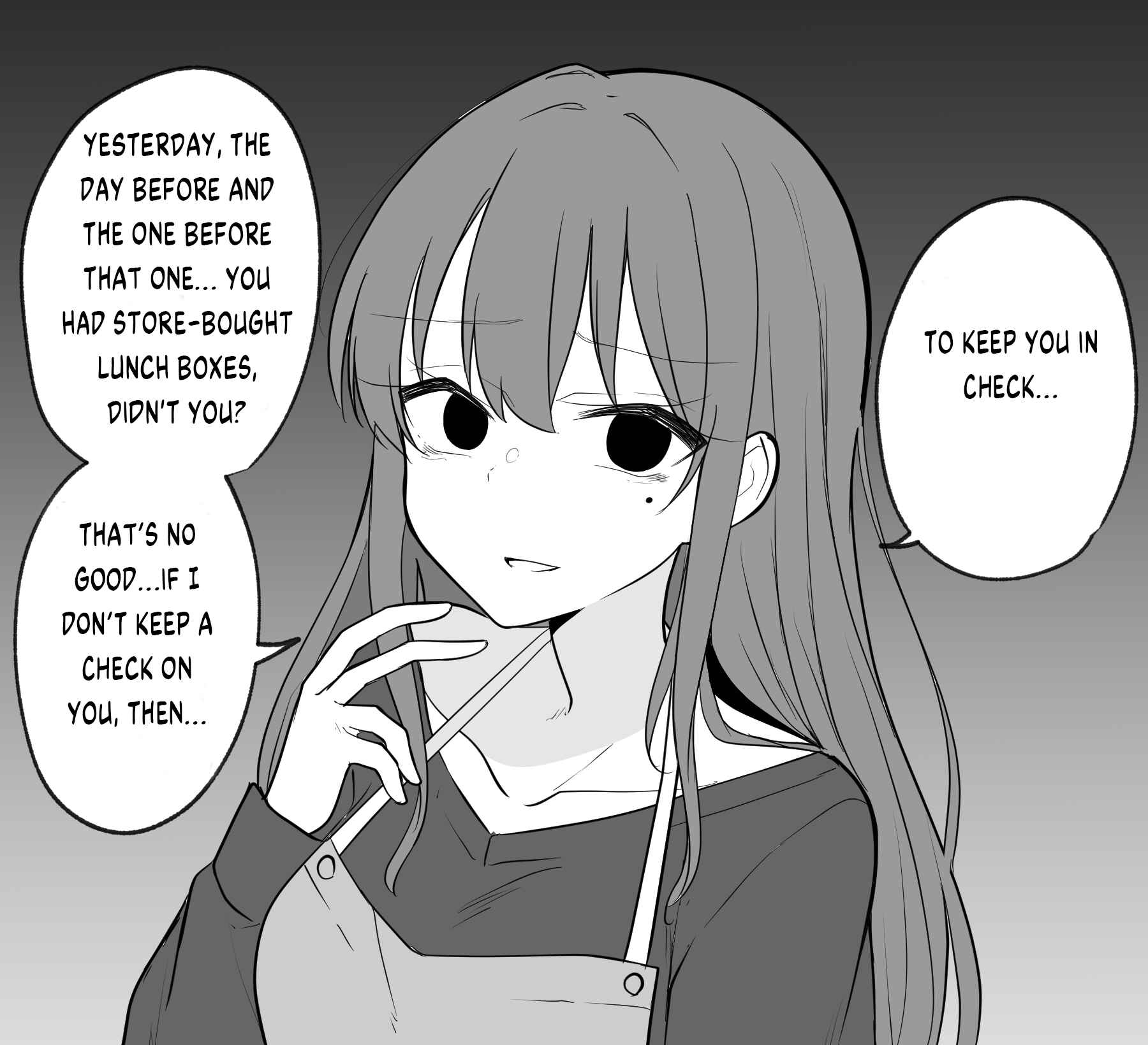 Page 3 Chapter 3 A Girl Who Seems Like a Yandere but Isnt Actually Yandere, but Is a Little Bit Yandere