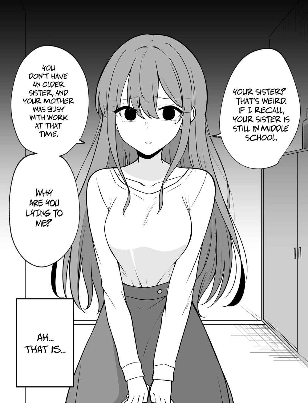 Page 2 Chapter 5 A Girl Who Seems Like a Yandere but Isnt Actually Yandere, but Is a Little Bit Yandere