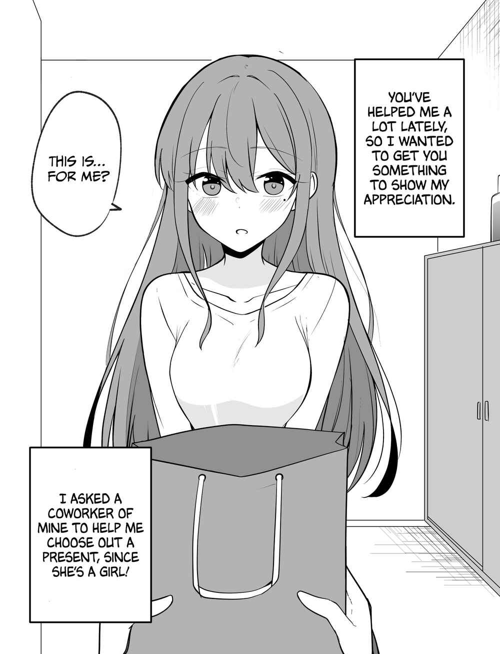 Page 3 Chapter 5 A Girl Who Seems Like a Yandere but Isnt Actually Yandere, but Is a Little Bit Yandere