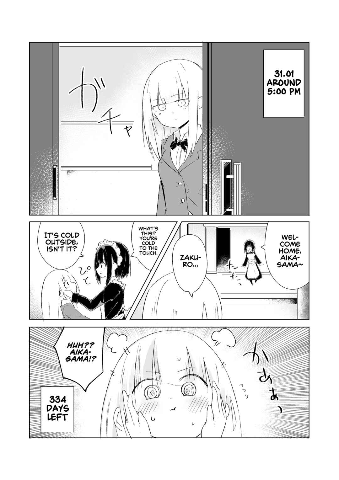 Page 1 Chapter 31 1-Nen Inai ni Ojousama o Kouryaku Suru Maid no Ohanashi