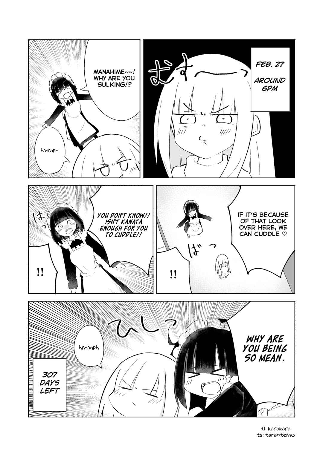 Page 1 Chapter 58 1-Nen Inai ni Ojousama o Kouryaku Suru Maid no Ohanashi