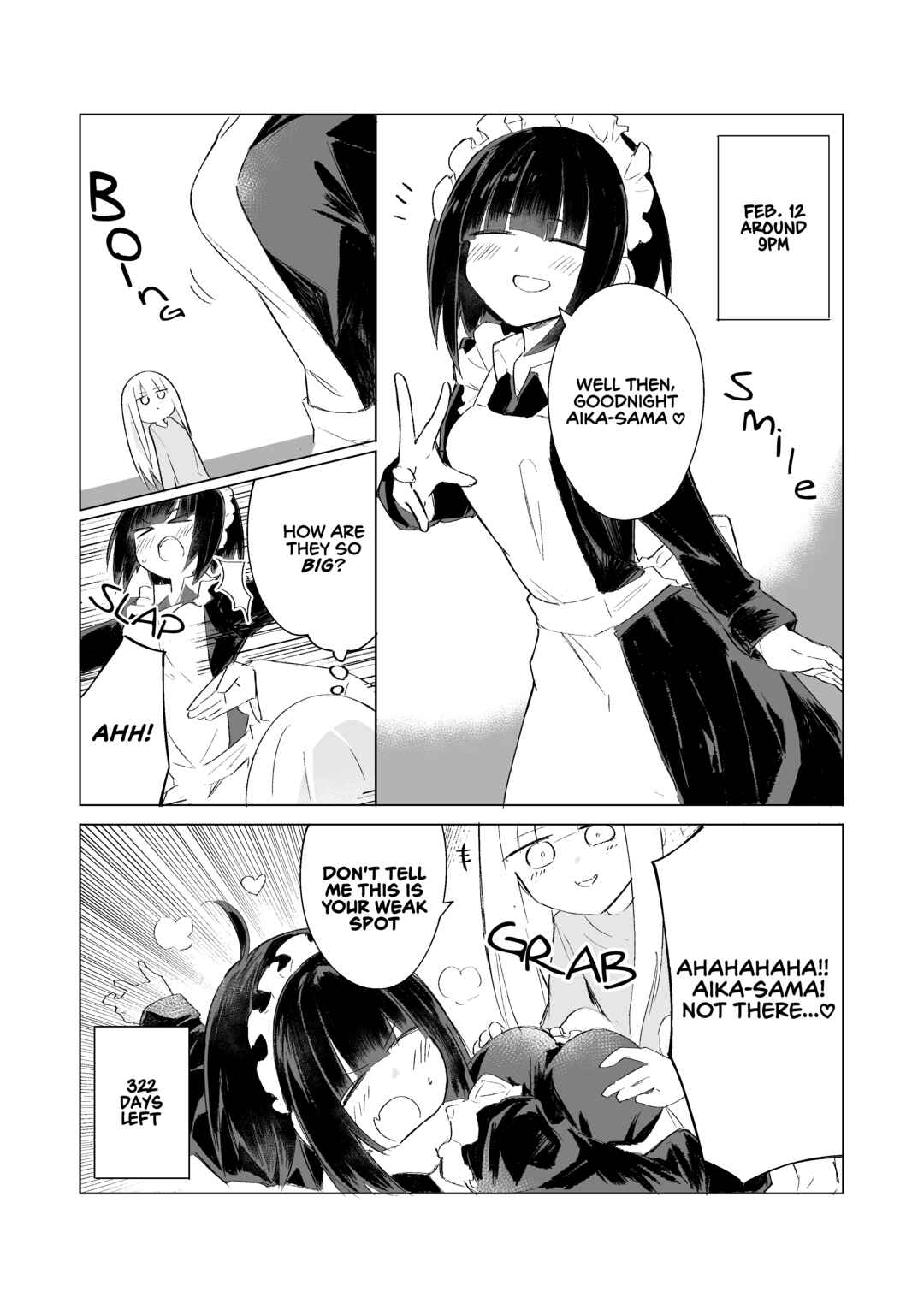 Page 1 Chapter 43 1-Nen Inai ni Ojousama o Kouryaku Suru Maid no Ohanashi