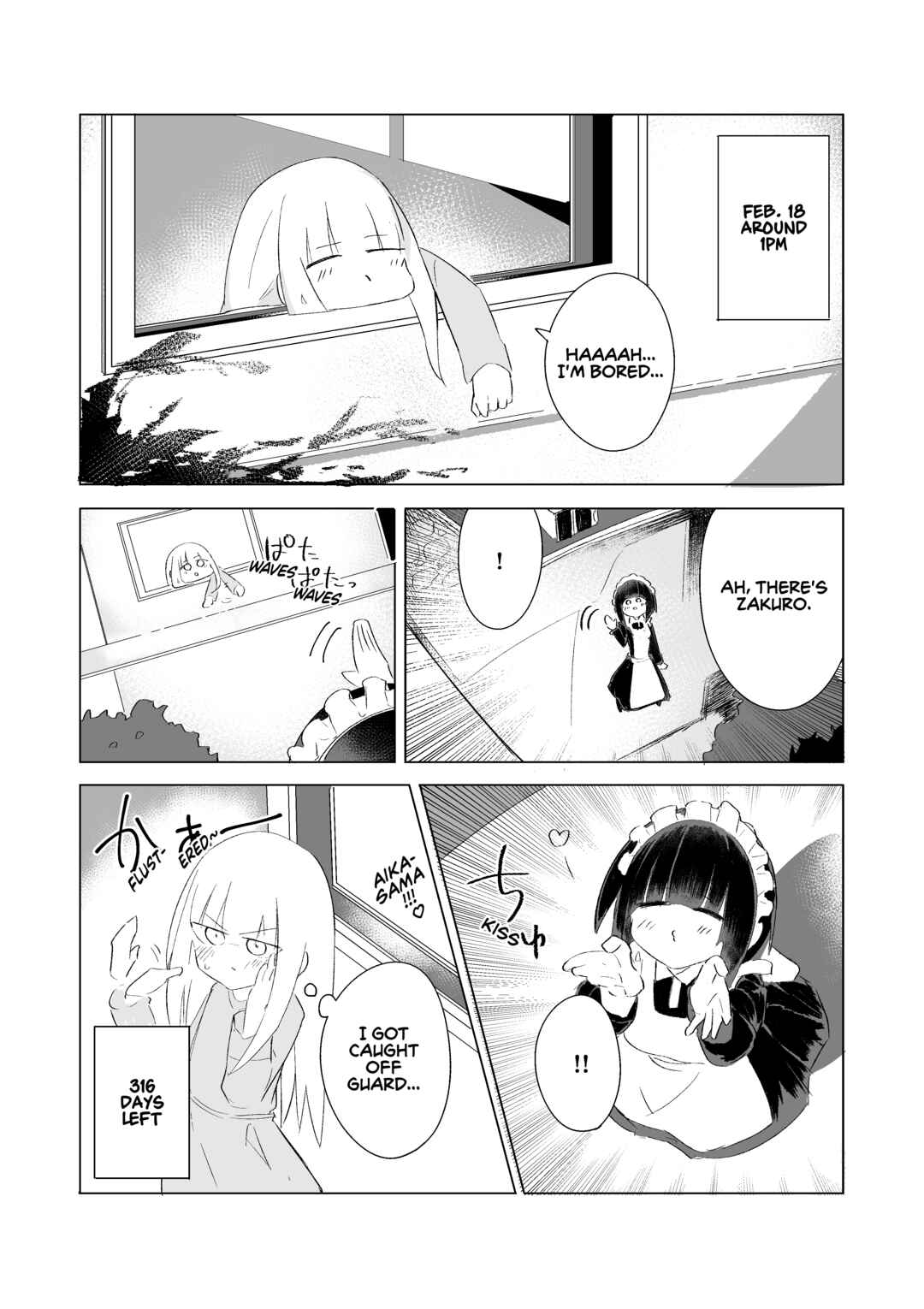 Page 1 Chapter 49 1-Nen Inai ni Ojousama o Kouryaku Suru Maid no Ohanashi