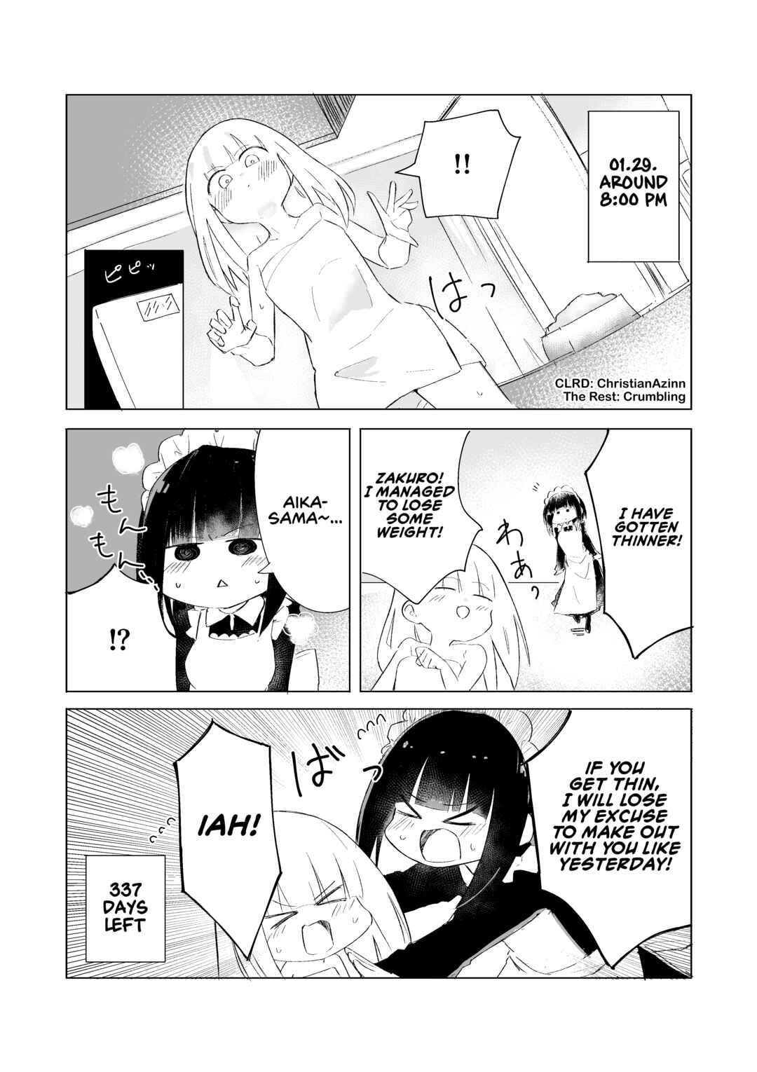Page 1 Chapter 29 1-Nen Inai ni Ojousama o Kouryaku Suru Maid no Ohanashi