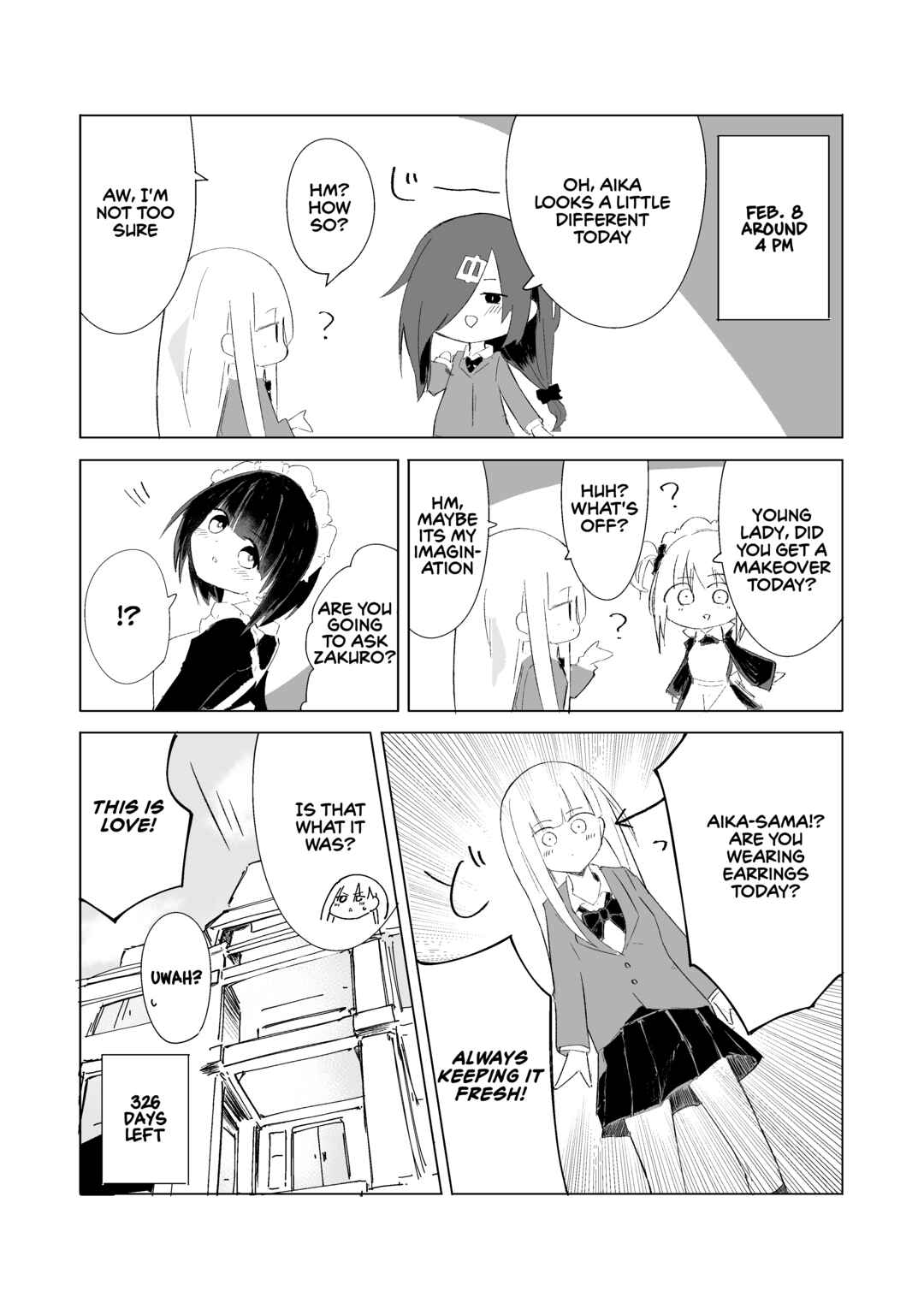 Page 1 Chapter 39 1-Nen Inai ni Ojousama o Kouryaku Suru Maid no Ohanashi