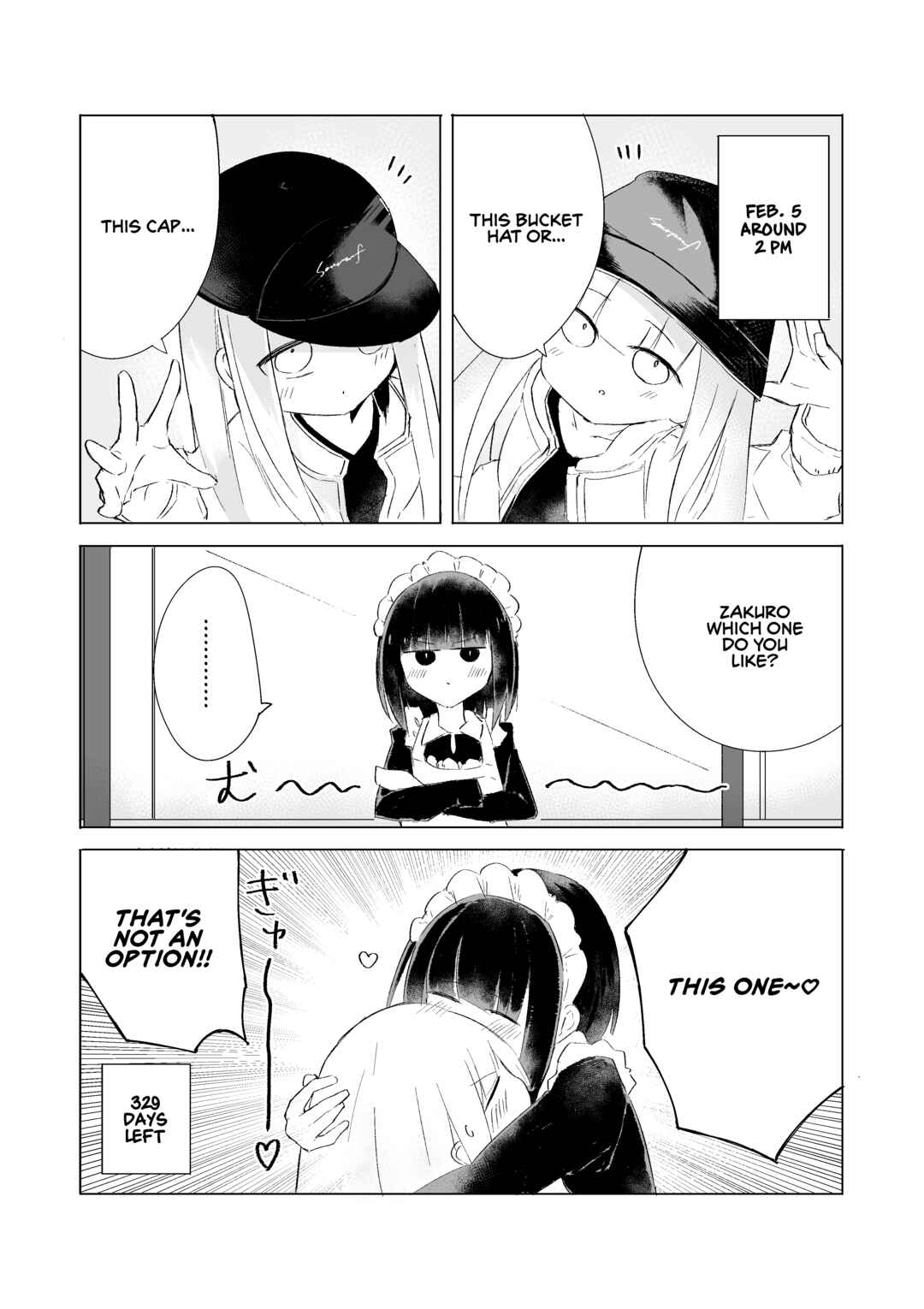 Page 1 Chapter 36 1-Nen Inai ni Ojousama o Kouryaku Suru Maid no Ohanashi