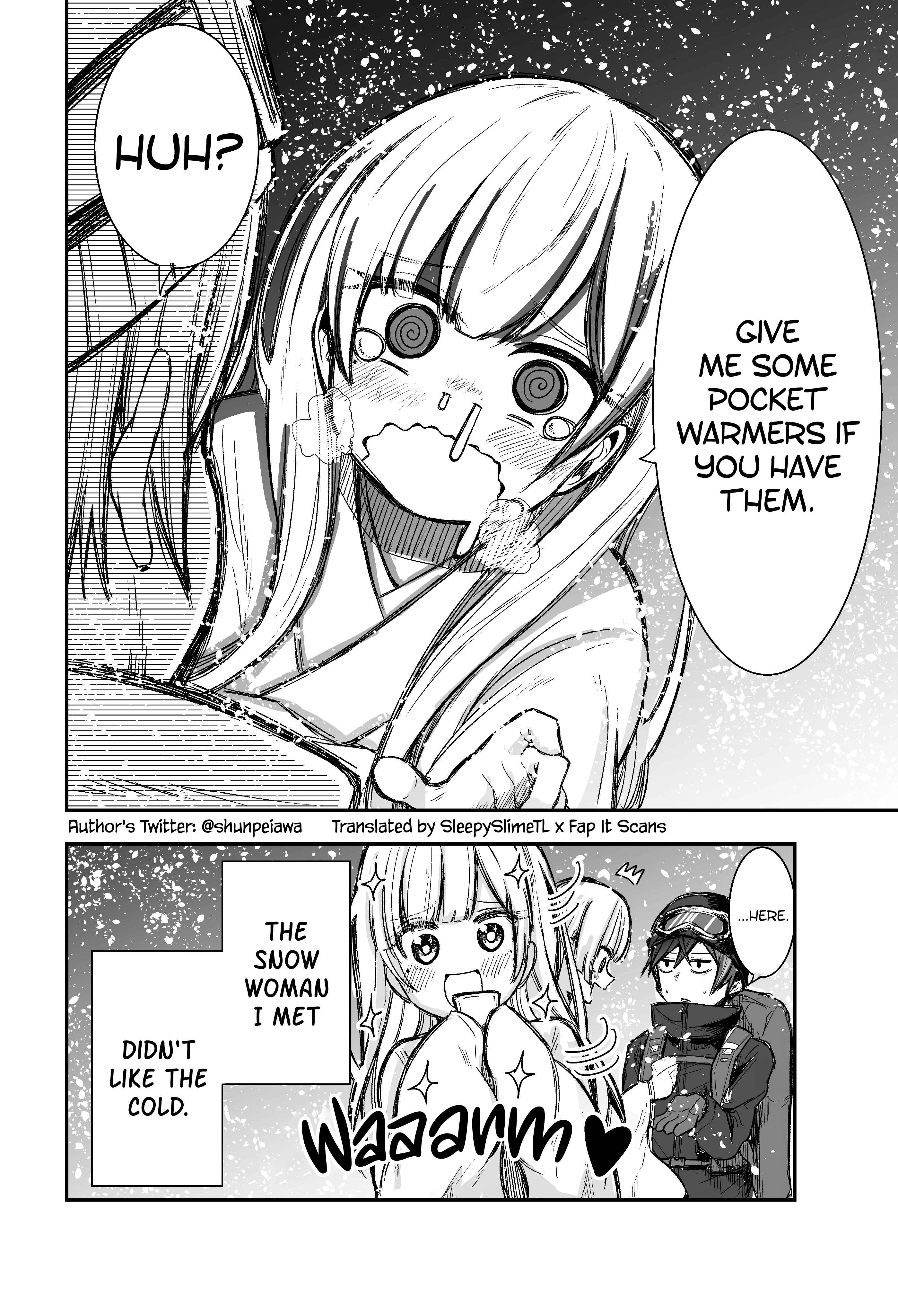 Page 4 Chapter 1 The Snow Woman Hates the Cold!