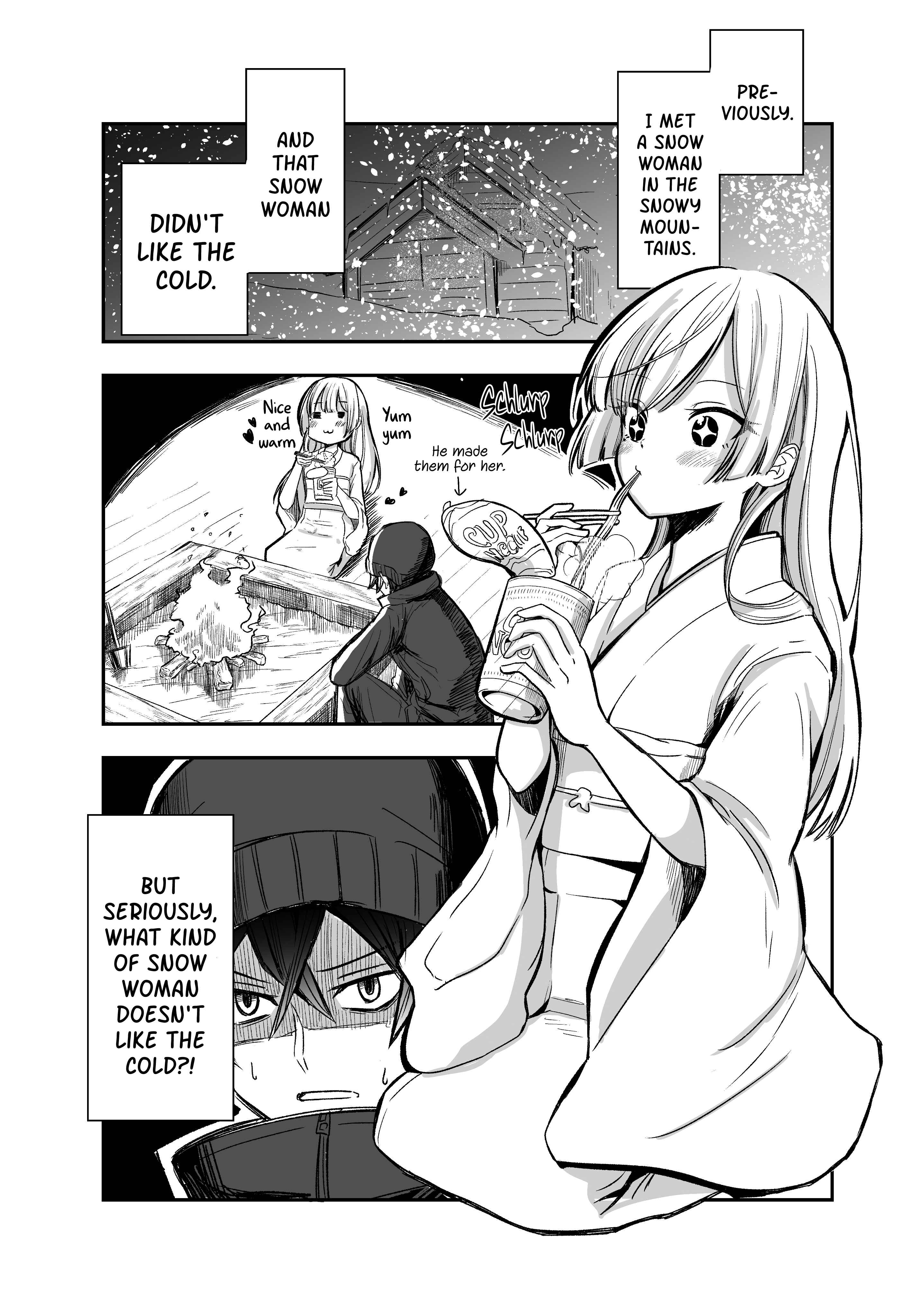 Page 1 Chapter 2 The Snow Woman Hates the Cold!