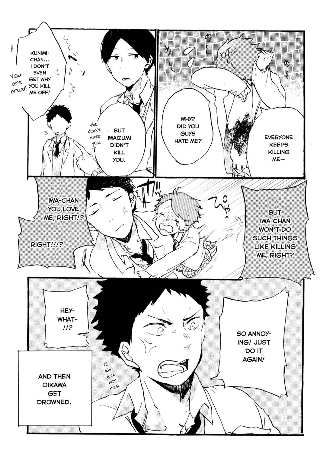 Page 44 Chapter Unknown_543e Haikyu!! - Guuzen ni mo Oikawa o Koroshite Shimatta Oretachi wa (Doujinshi)