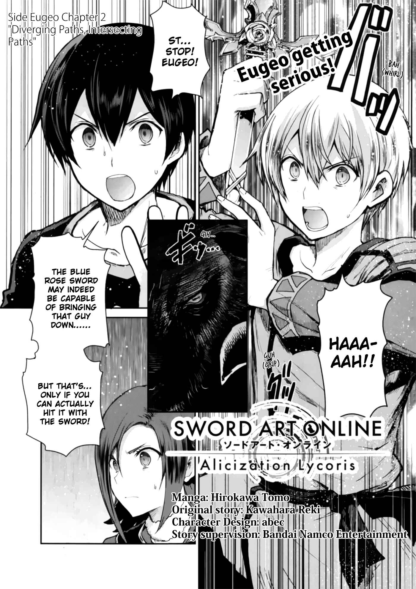 Page 1 Chapter 2 Sword Art Online - Lycoris