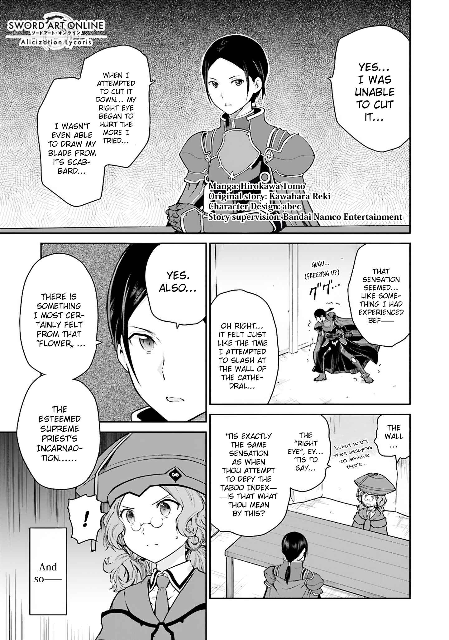 Page 1 Chapter 10 Sword Art Online - Lycoris