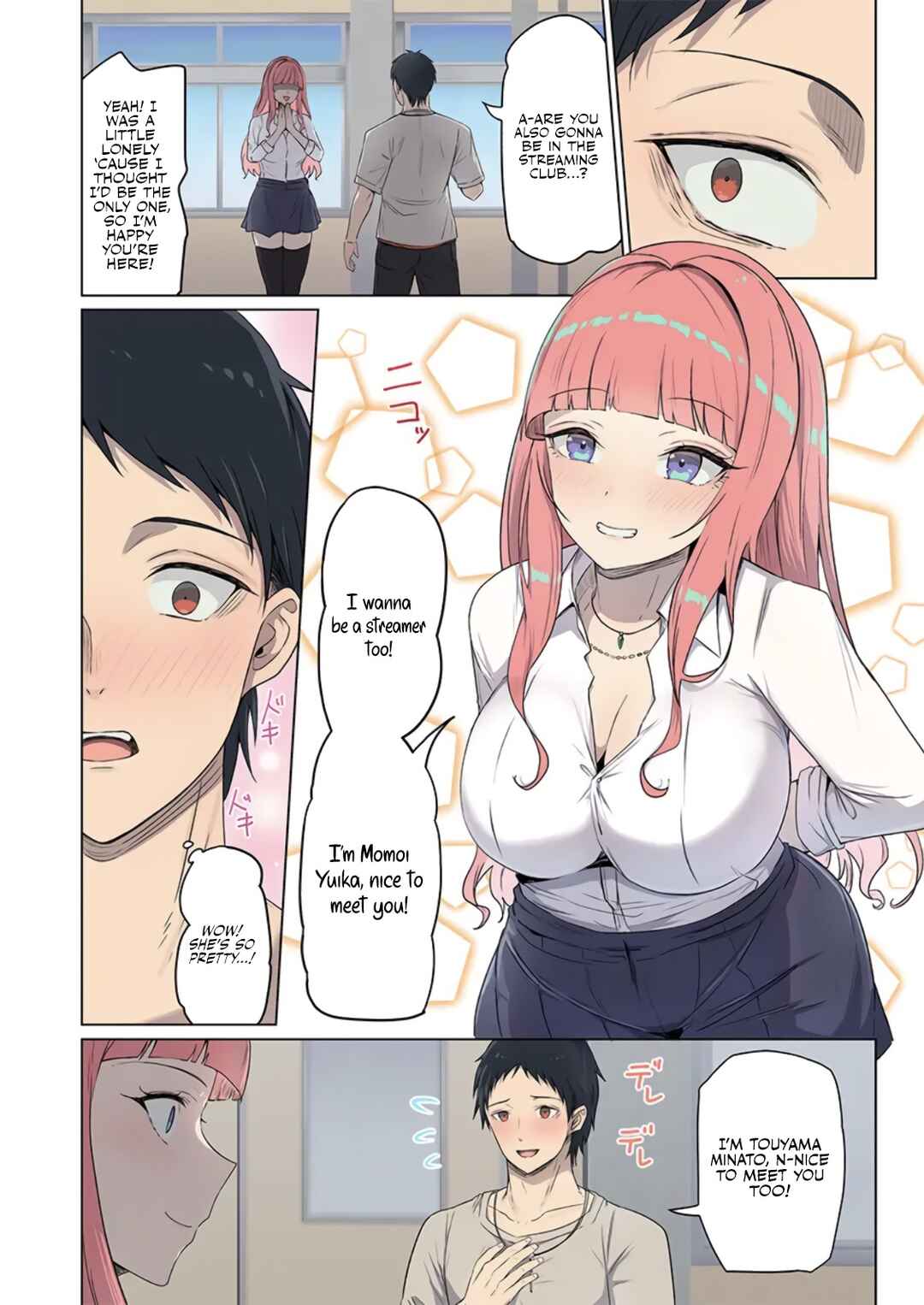 Page 9 Chapter 1 Saimin Superchat - Iinari Joshi no Hazukashi Sugiru Nama Haishin