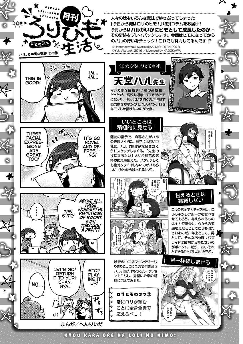 Page 21 Chapter 23 Kyou Kara Ore wa Loli no Himo!