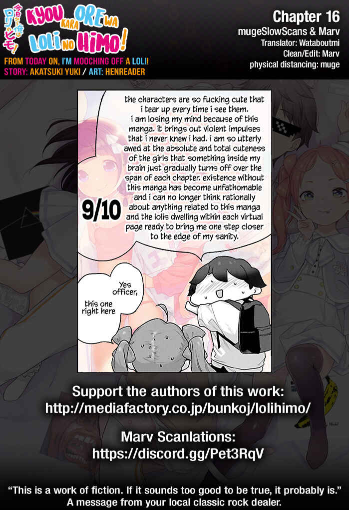 Page 26 Chapter 16 Kyou Kara Ore wa Loli no Himo!