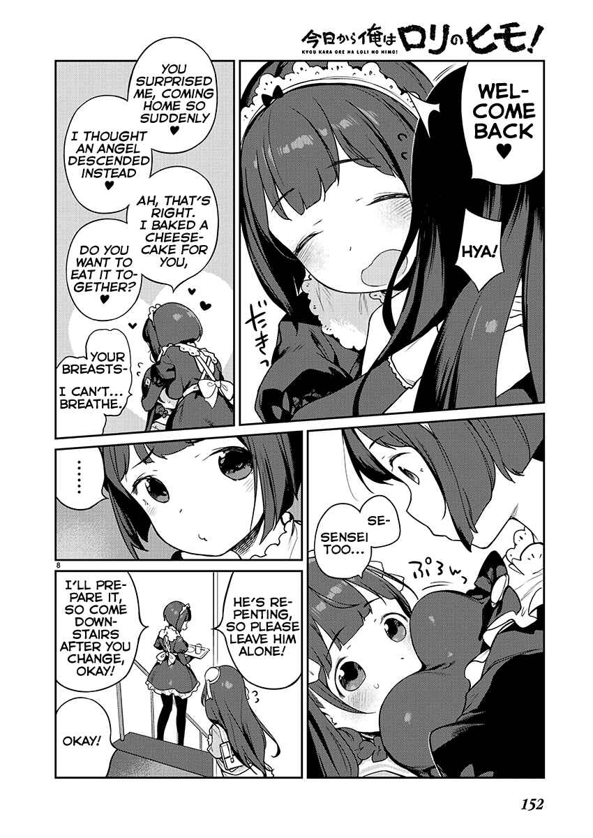 Page 8 Chapter 7 Kyou Kara Ore wa Loli no Himo!