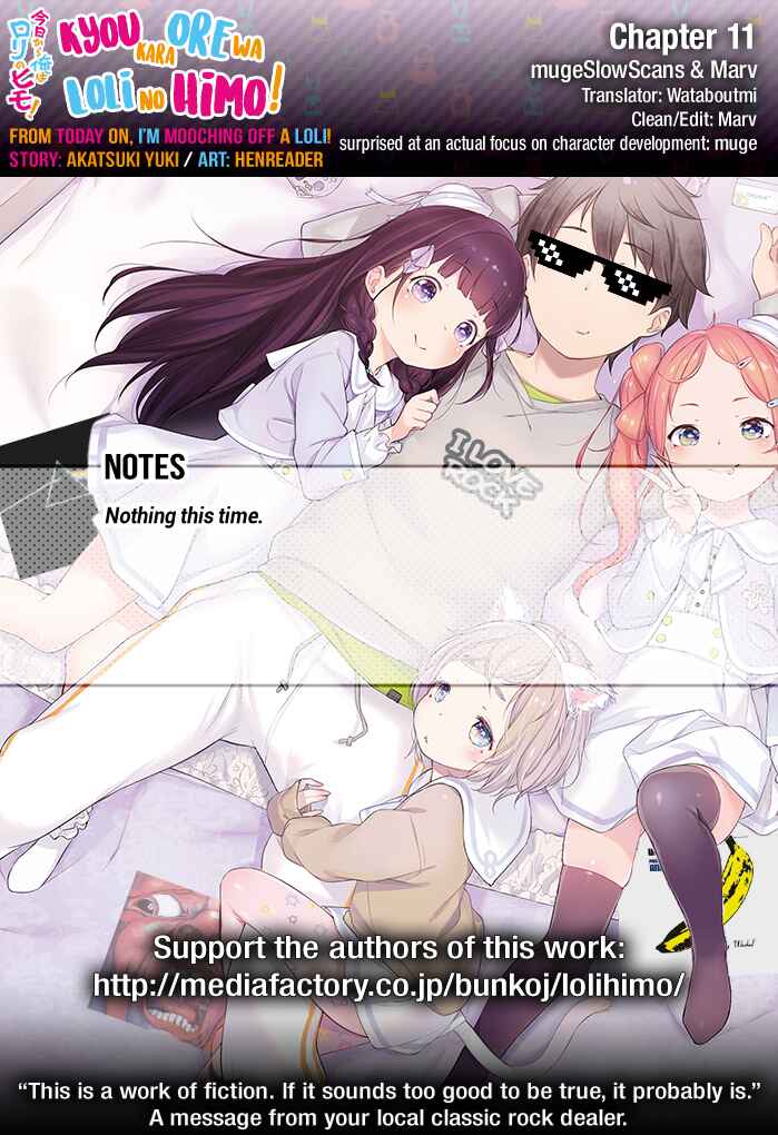 Page 26 Chapter 11 Kyou Kara Ore wa Loli no Himo!