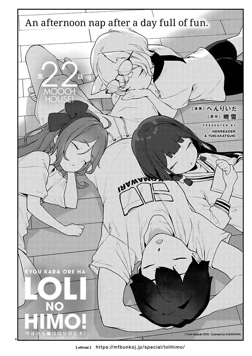Page 4 Chapter 22 Kyou Kara Ore wa Loli no Himo!