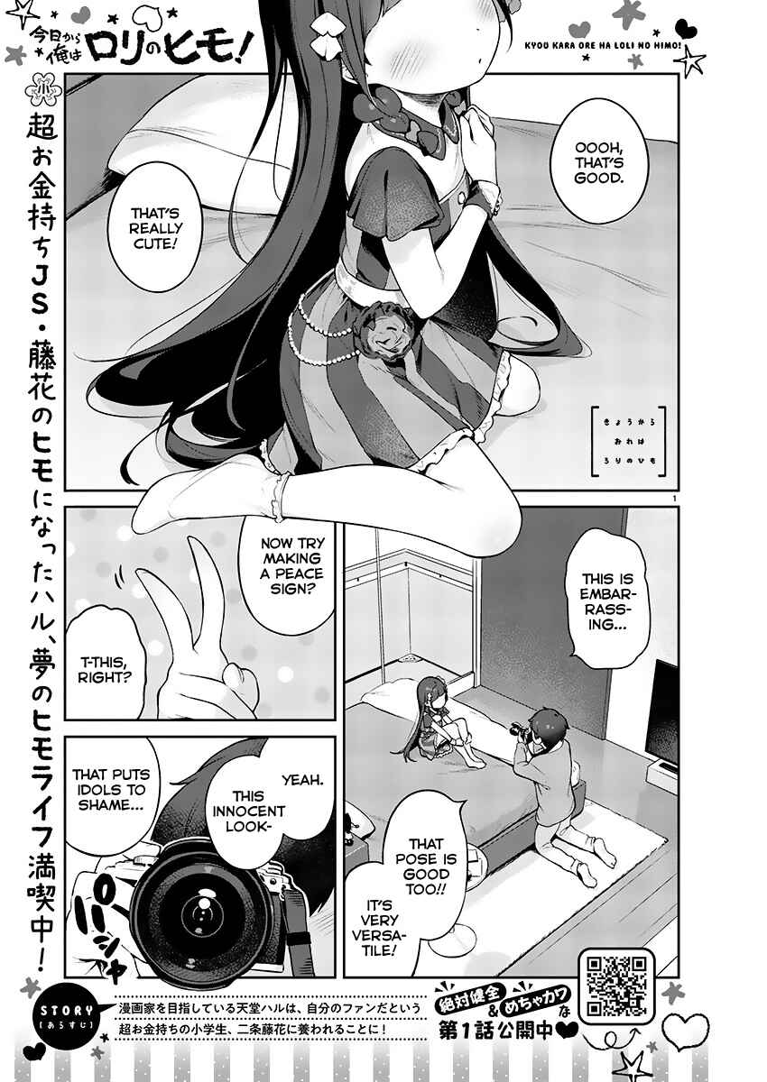 Page 1 Chapter 2 Kyou Kara Ore wa Loli no Himo!