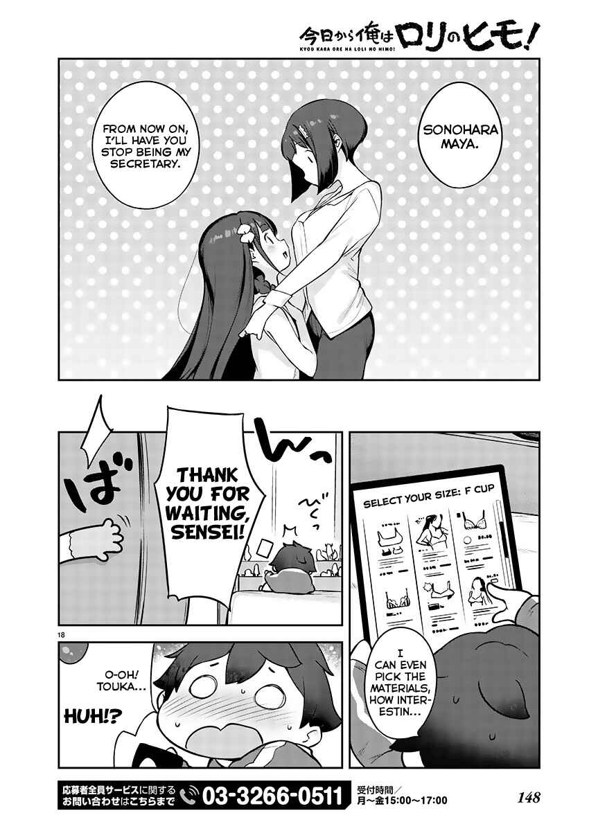 Page 18 Chapter 2 Kyou Kara Ore wa Loli no Himo!