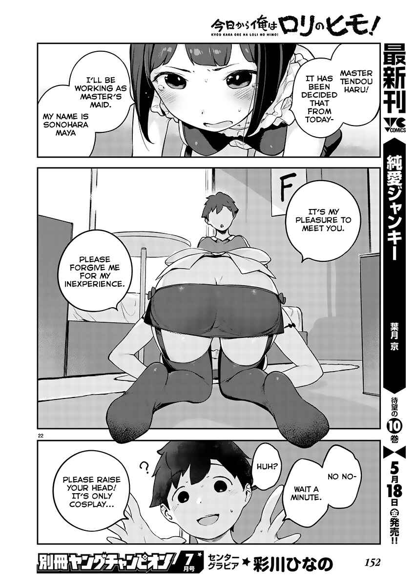 Page 22 Chapter 2 Kyou Kara Ore wa Loli no Himo!