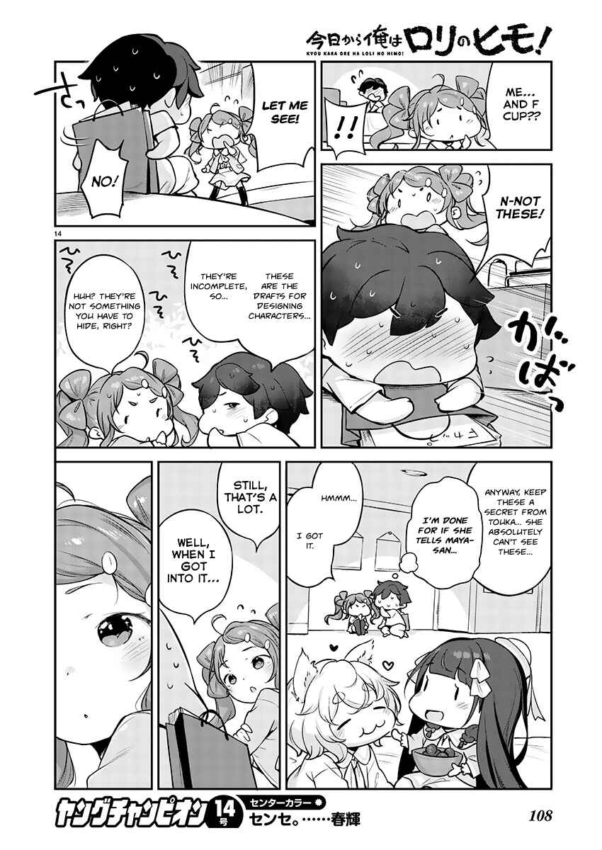 Page 14 Chapter 3 Kyou Kara Ore wa Loli no Himo!